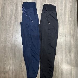 Lululemon dance joggers size 4 27" inseam black navy